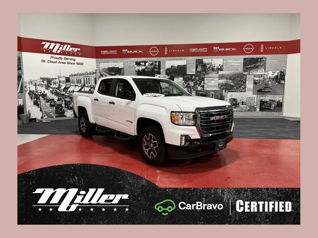2021 GMC Canyon AT4 w/Leather CarBravo Certified
