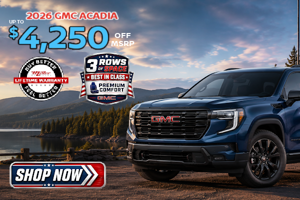 Big Savings on GMC at Miller Auto Plaza in St Cloud