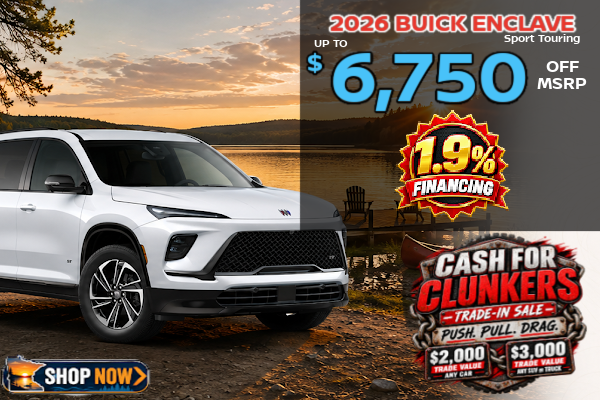Big Savings on GMC and Buick This month at Miller Auto Plaza