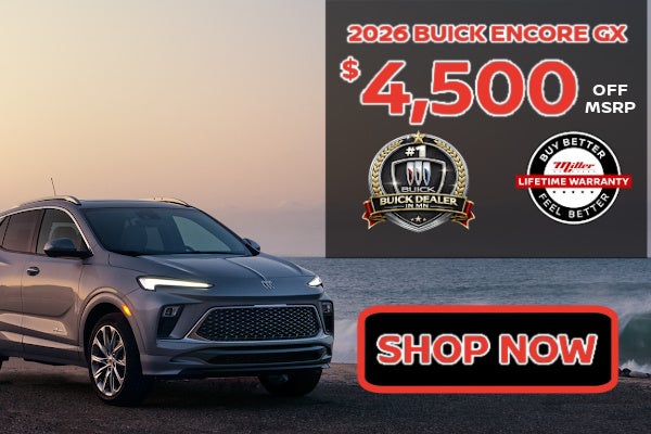 Big Savings on Buick Encore this month