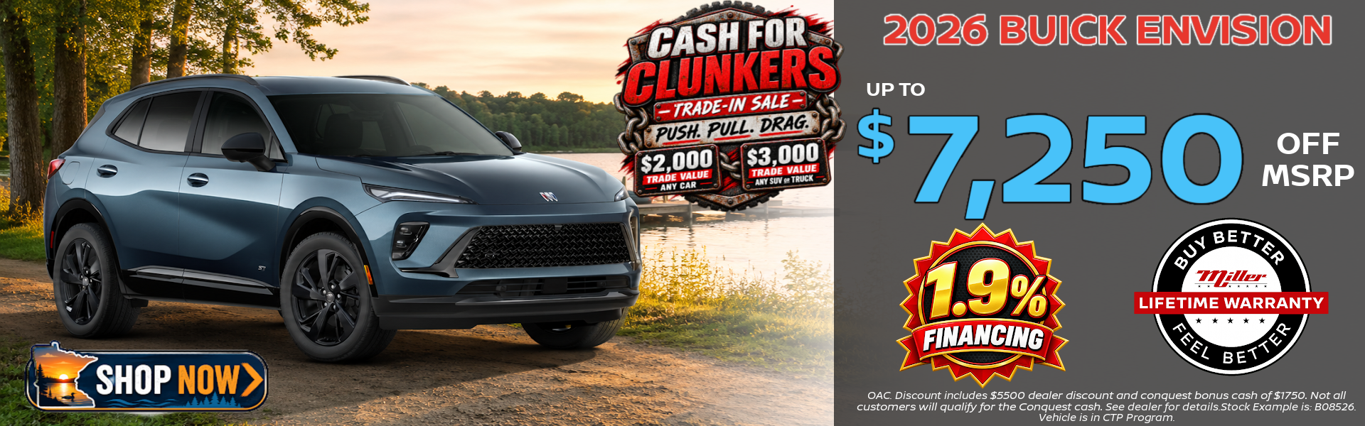 Big Savings on GMC and Buick This month at Miller Auto Plaza