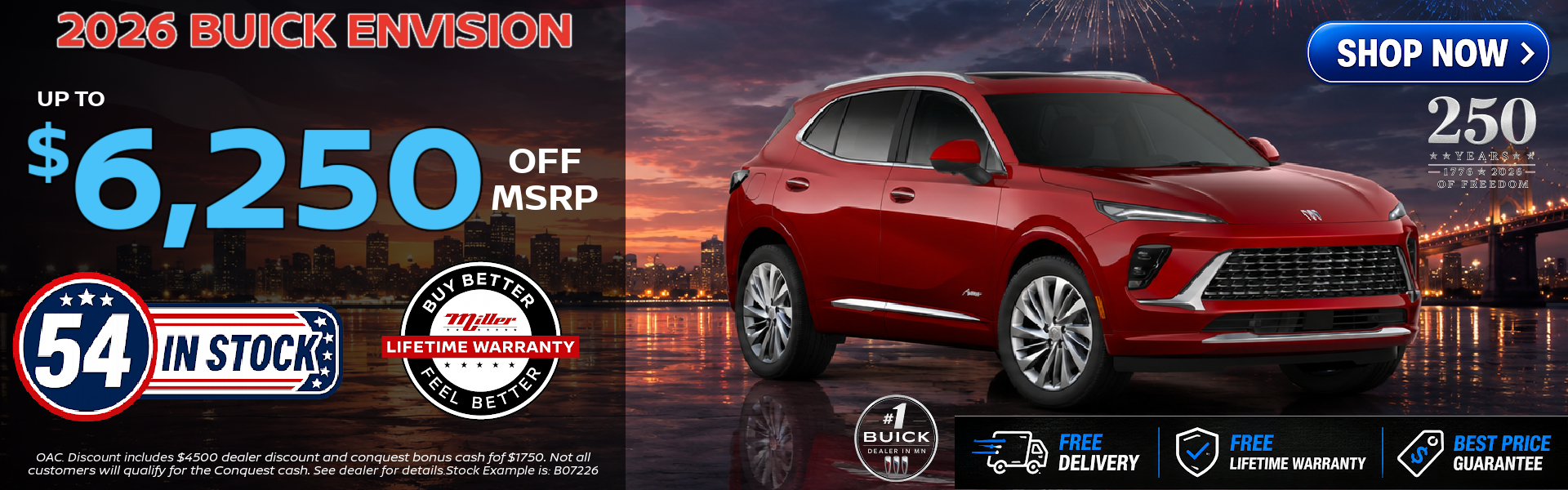 Big Savings on Buick this month