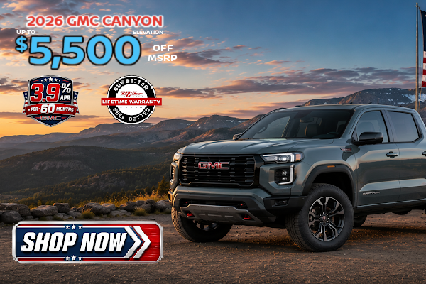 Big Savings on GMC at Miller Auto Plaza in St Cloud