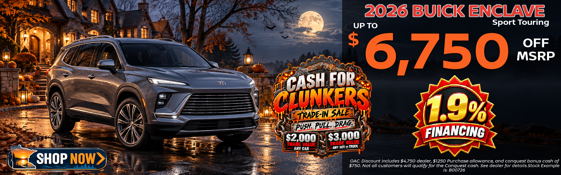 Big savings on Buick Enclave