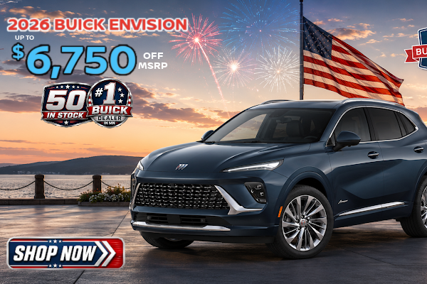 Big Savings on Buick this month at Miller Auto Plaza