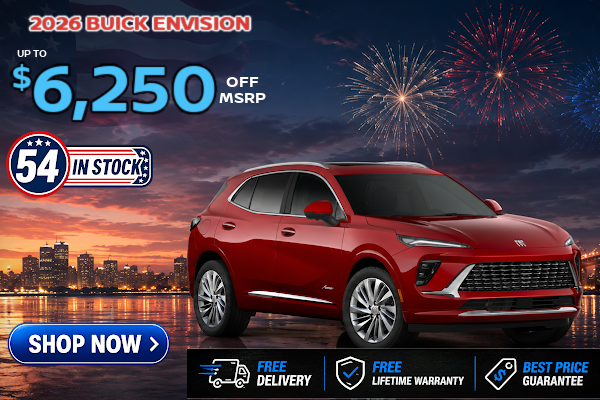 Big Savings on Buick this month