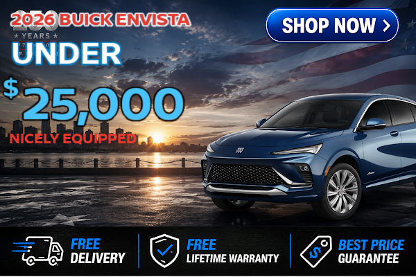 Big Savings on Buick this month