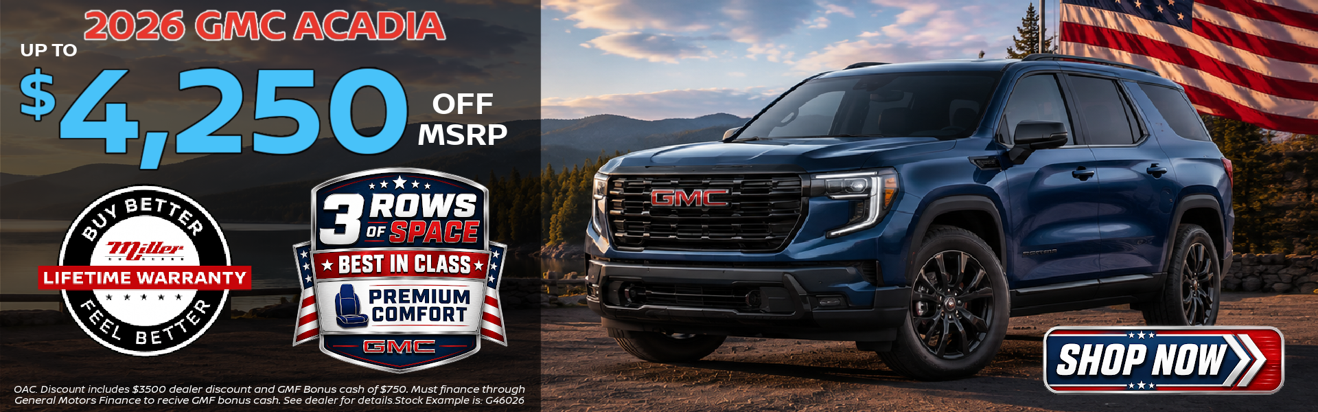 Big Savings on GMC at Miller Auto Plaza in St Cloud