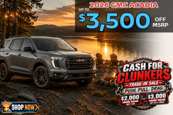 Big Savings on GMC and Buick This month at Miller Auto Plaza