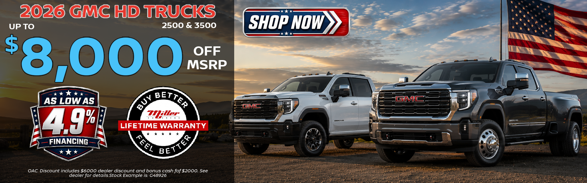 Big Savings on GMC at Miller Auto Plaza in St Cloud
