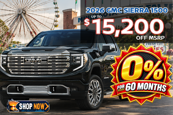 Big Savings on GMC and Buick This month at Miller Auto Plaza