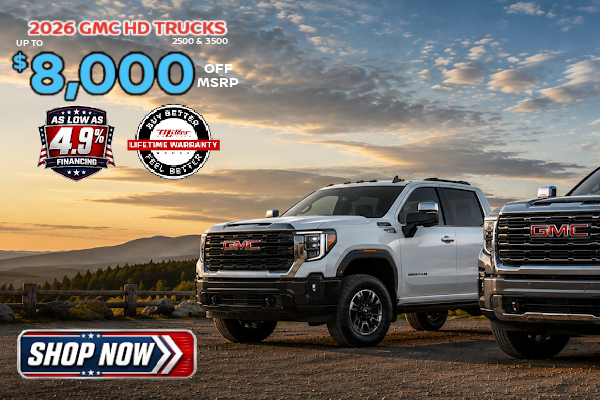 Big Savings on GMC at Miller Auto Plaza in St Cloud
