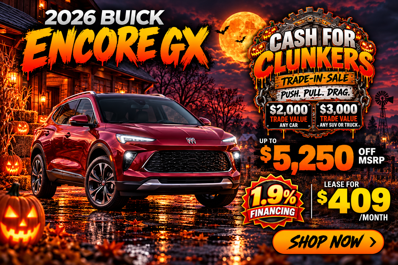 Big Savings on Buick this month