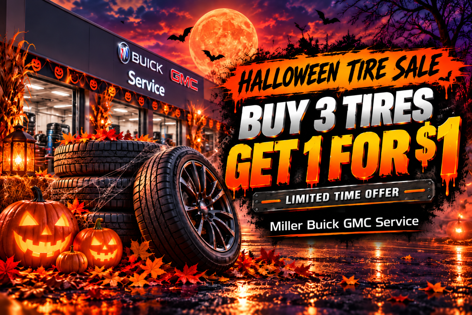 Tire special for october