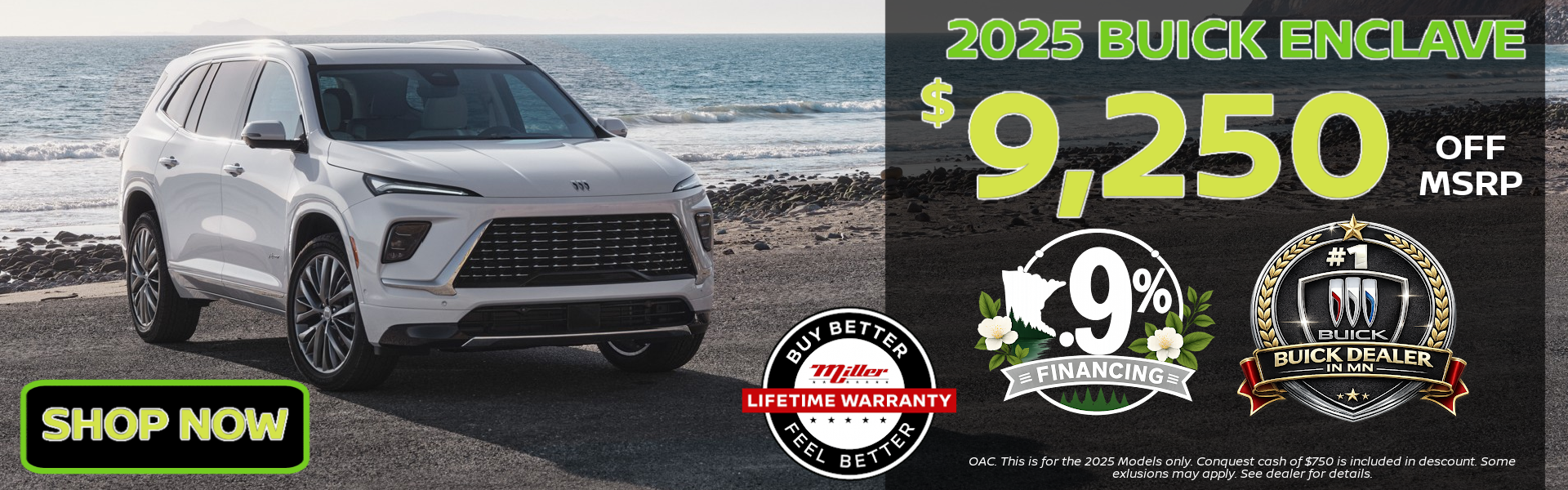 Big Savings on GMC and Buick at Miller Auto