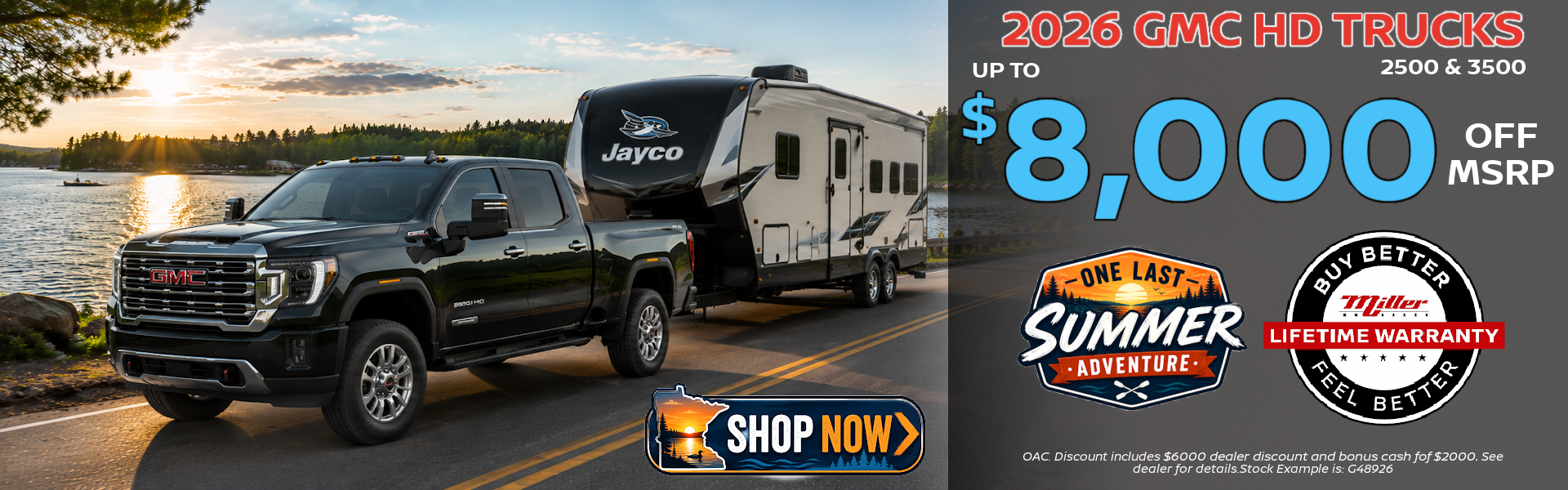 Big Savings on GMC Sierrra HD Trucks