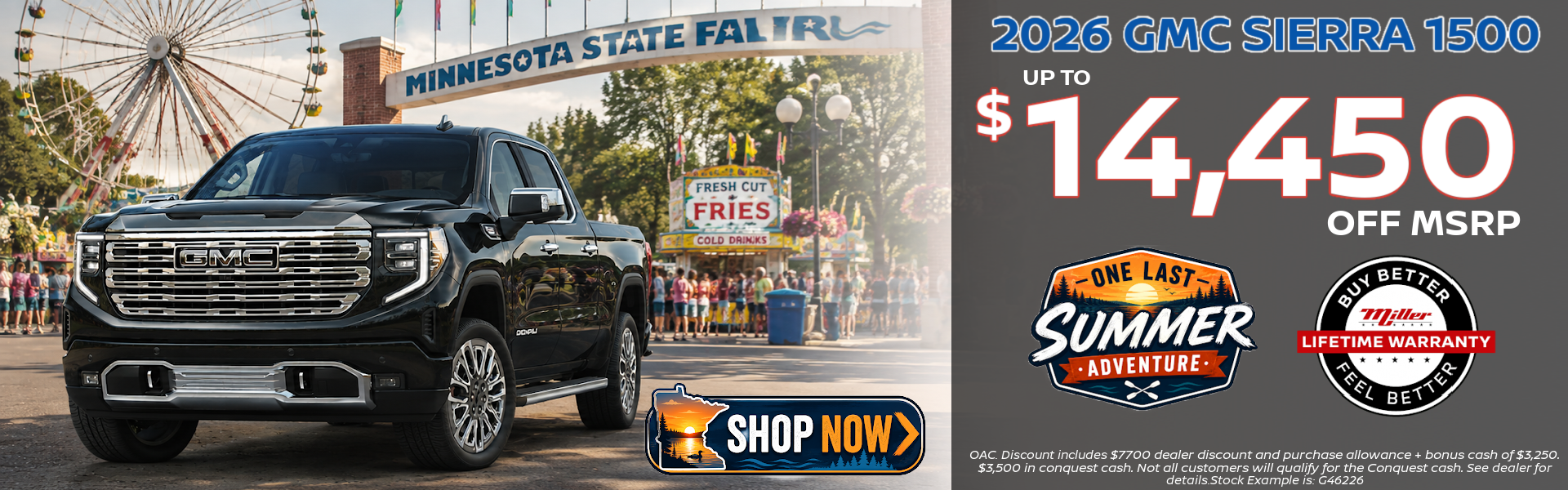 Big Savings on the GMC Sierra 1500 this month