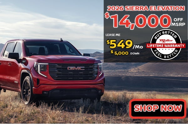 Big Deals on GMC Sierra Trucks