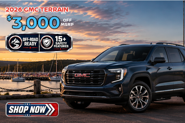 Big Savings on GMC at Miller Auto Plaza in St Cloud